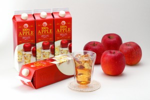 りんごジュース新パッケージ