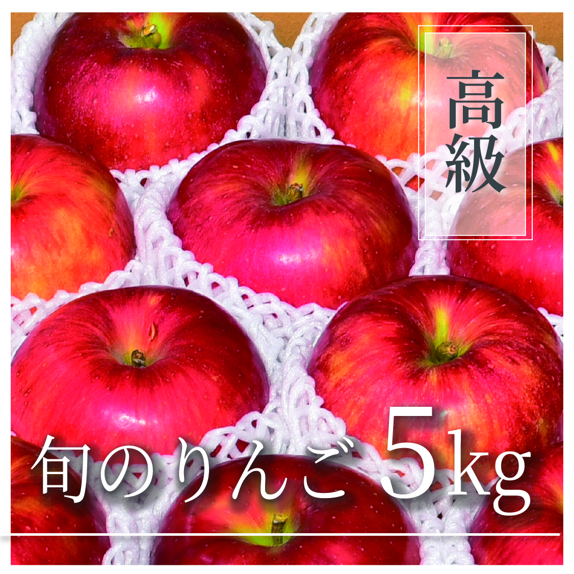 旬のりんご 高級品 5kg(10～16個)