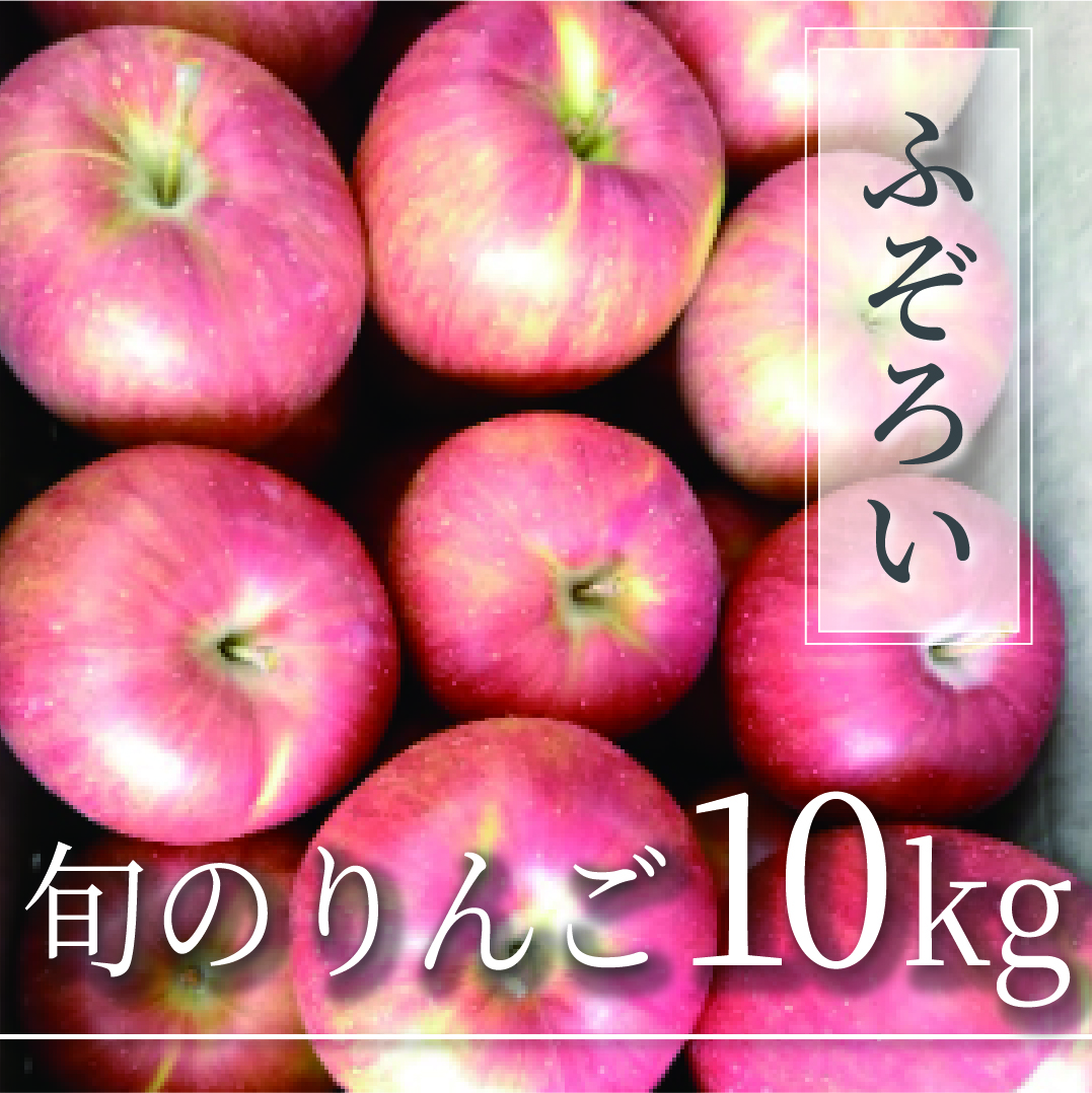 旬のりんご ふぞろいの林檎たち® 10kg(20〜50個)