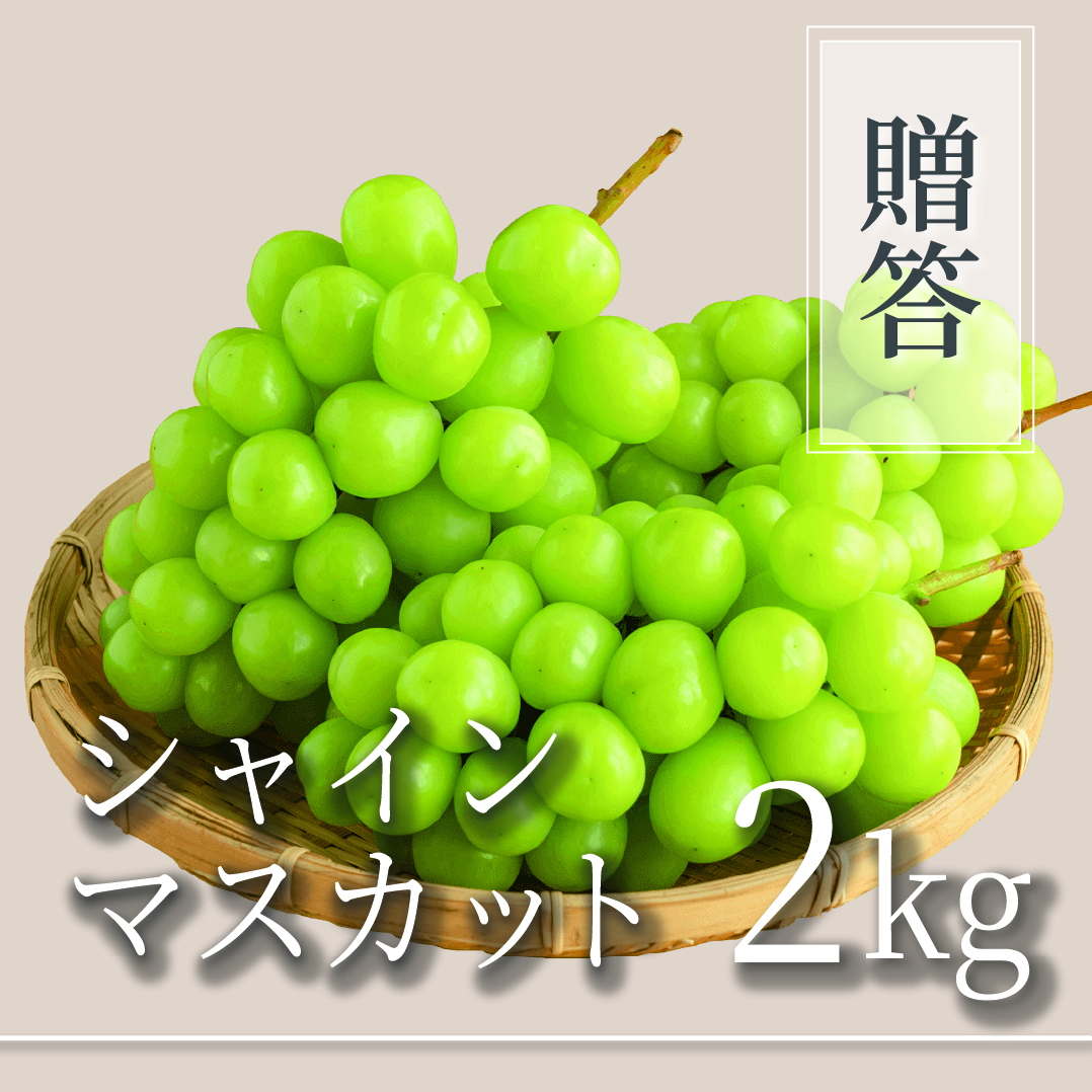 シャインマスカット ご贈答用 2kg